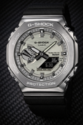 SMW Casio G-Shock Tough Solar Bluetooth Analog-Digital Watch with Stainless Steel Case