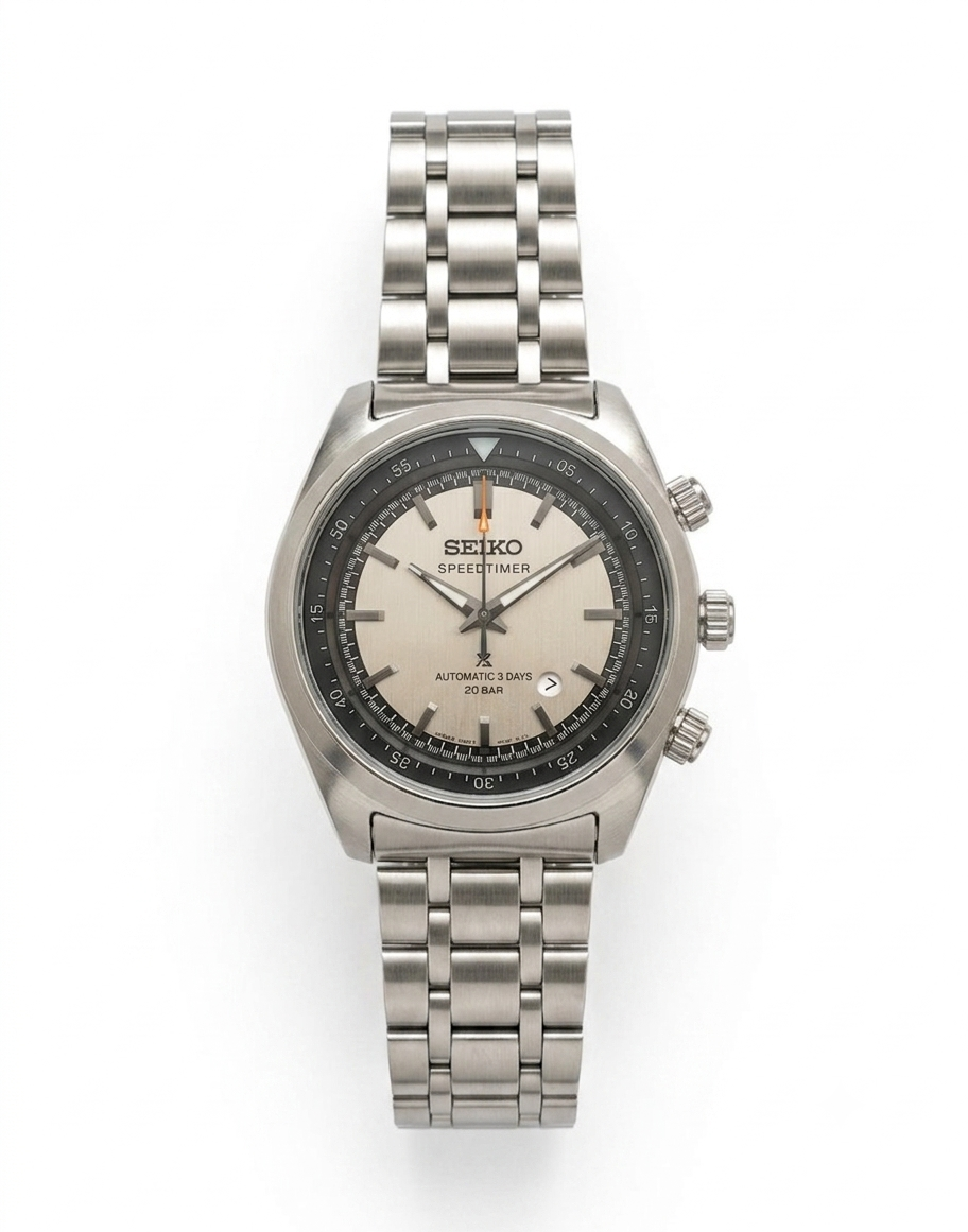 SMW Prospex 39.5mm Cream Dial Watch