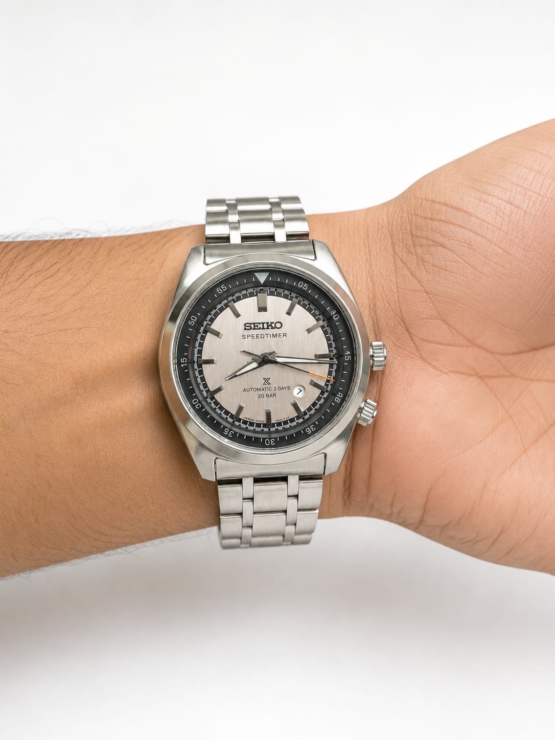 SMW Prospex 39.5mm Cream Dial Watch