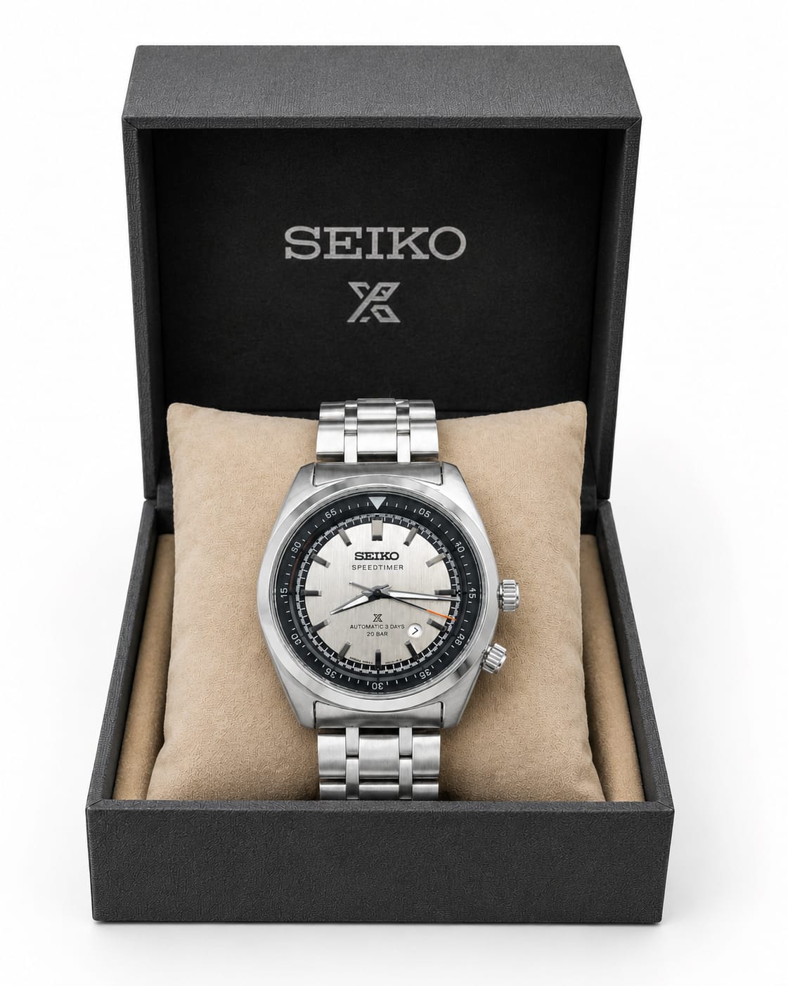 SMW Prospex 39.5mm Cream Dial Watch