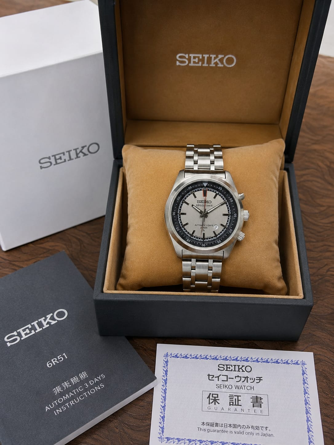 SMW Prospex 39.5mm Cream Dial Watch