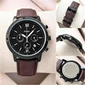 Fossil Neutra Chronograph Amber Leather Watch – Model FS5512